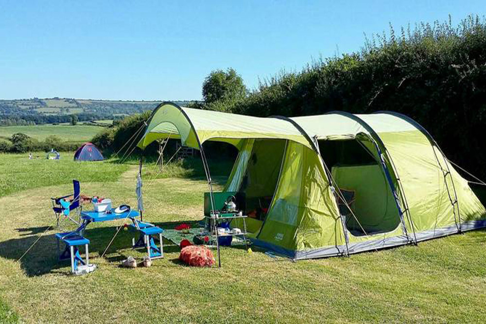 Pitched Tent